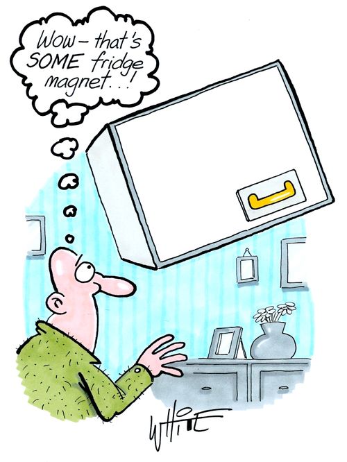 Wow - that's some fridge magnet..!