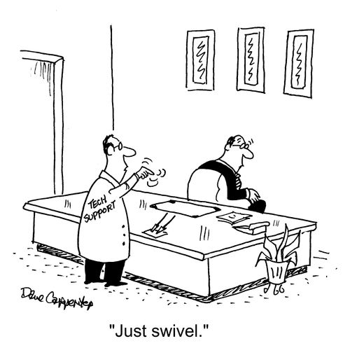 "Just swivel.'