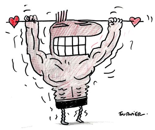 Romantic Weight Lifter