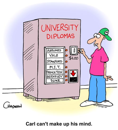 Carl can't make up his mind