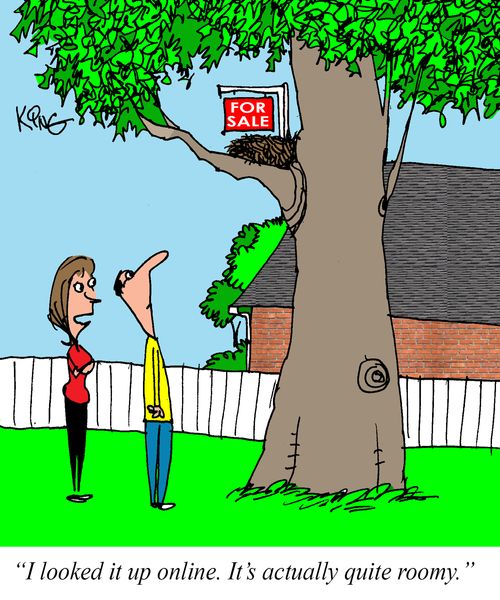 "I looked it up online. It's actually quite roomy."