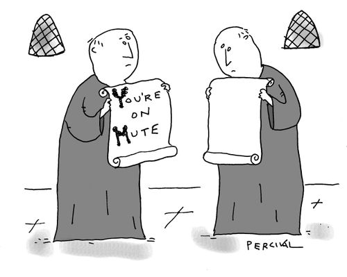 You're on mute