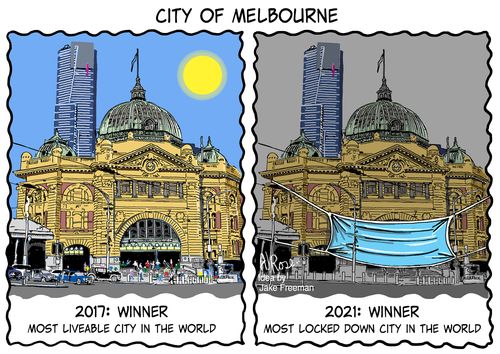 Melbourne: 2021 Most Locked Down City in the World