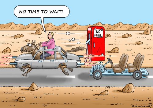 "No time to wait!"