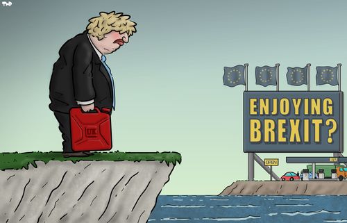 Enjoying Brexit?: UK fuel shortage