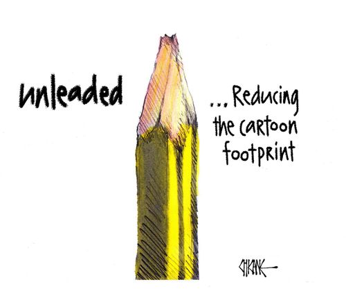 Unleaded. . . Reducing the carbon footprint