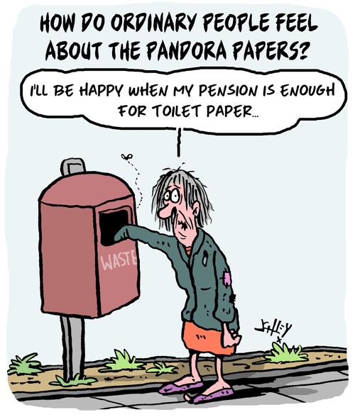 How do ordinary people feel about the pandora papers?