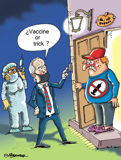 "Vaccine or trick?"