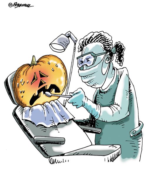 Halloween dentist.