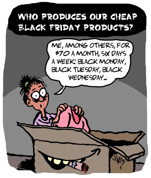 Who produces our cheap Black Friday products?