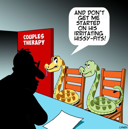 "And don't get me started on his irritating hissy-fits!"