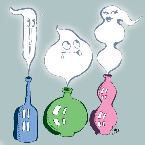 Spirits in the bottles