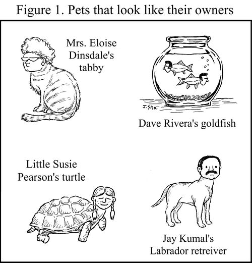 Figure 1. pets that look like their owners