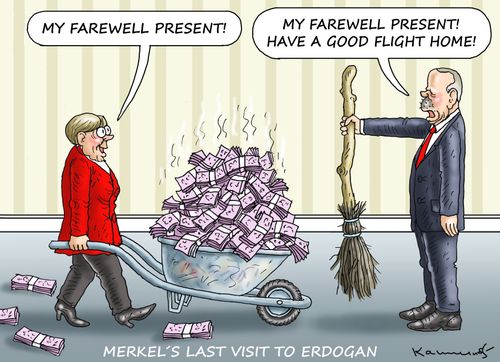 Merkel's Last Visit to Erdogan