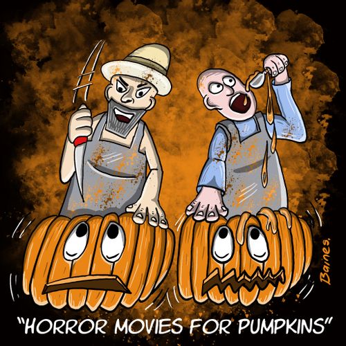 Horror movies for pumpkins