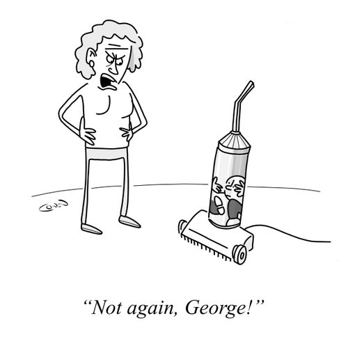 "Not again, George."