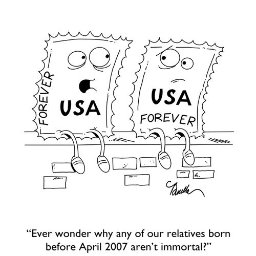 "Ever wonder why any of our relatives born before April 2007 aren't immortal?"