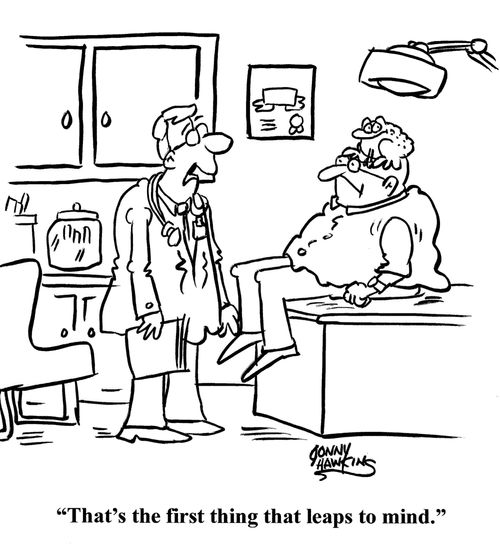 "That's the first thing that leaps to mind."