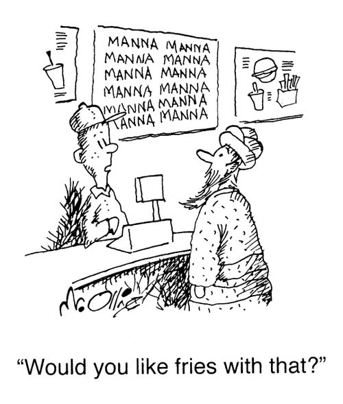 "Would you like fries with that?"