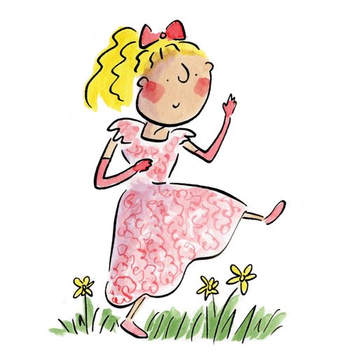 Lady in Springtime