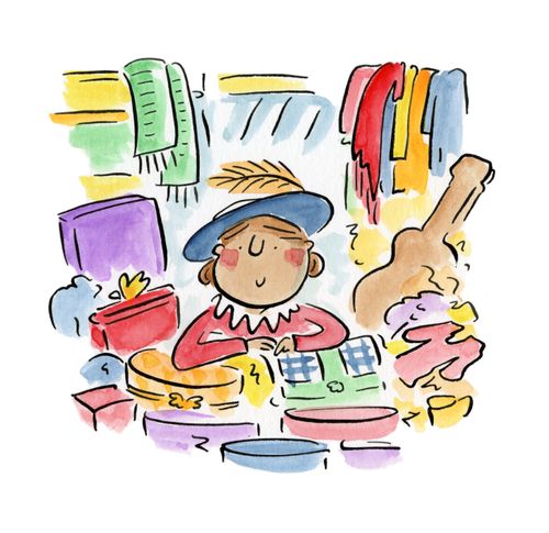 Hat Boxes, in the Closet