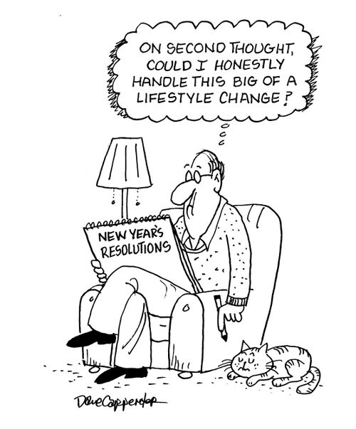 "On second thought, could I honestly handle this big of a lifestyle change?"
