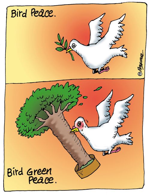 Bird Green Peace