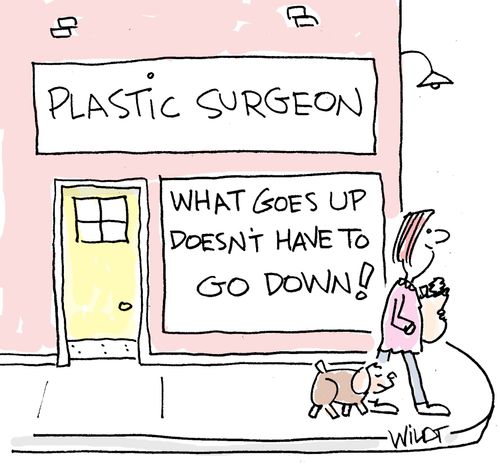 Plastic Surgeon: What Goes Up Doesn't Have To Go Down!