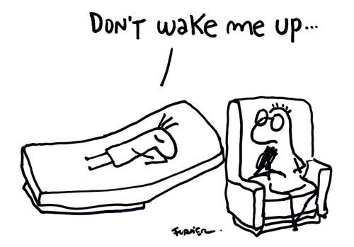 "Don't wake me up..."