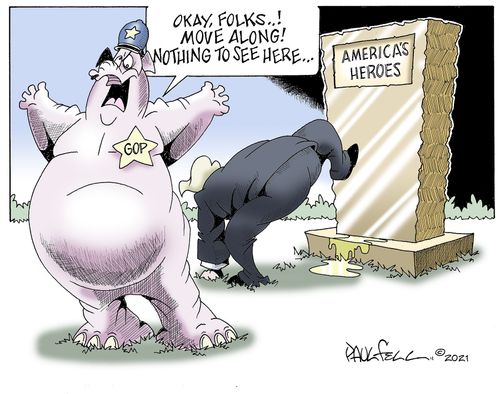 "Okay, folks. . .! Move along! Nothing to see here. . ."