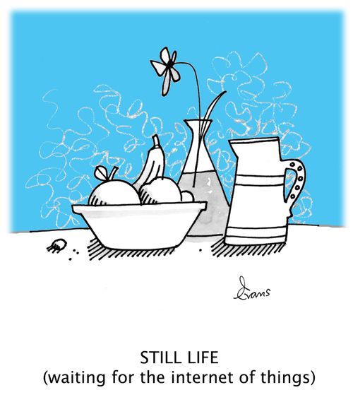 Still life (waiting for the internet of things)