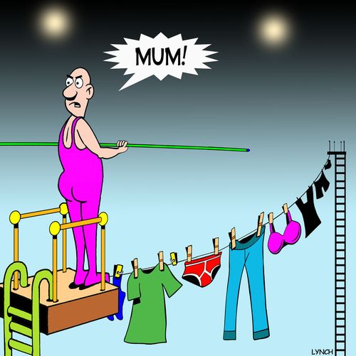 "Mum!"