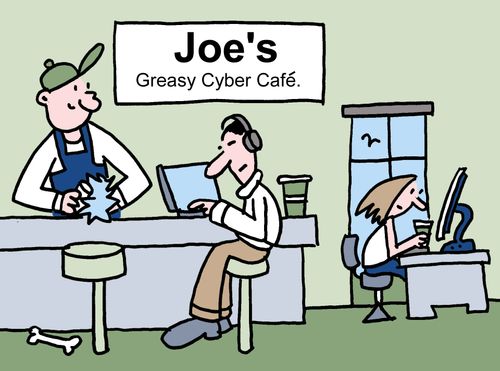 Joe's Greasy Cyber Cafe
