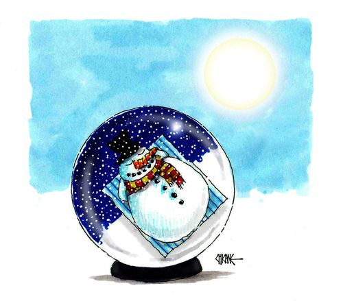 Snowglobe In Summer