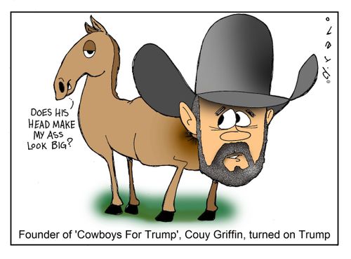 Founder of 'Cowboys For Trump', Couy Griffin, turned on Trump.