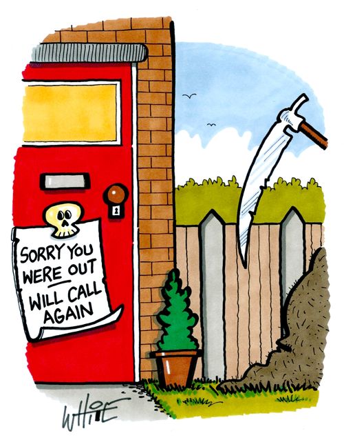 Sorry You Were Out - Will Call Again.