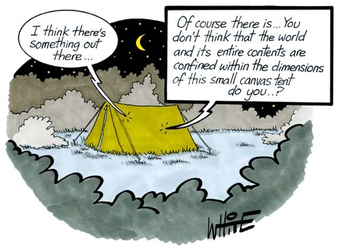 "I think there's something out there."