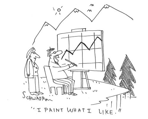 "I paint what I like."