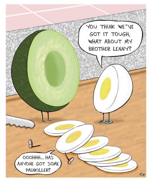 "You think we've got it tough, what about my brother Lenny?"