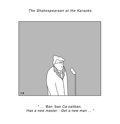 The Shakespearean at the Karaoke