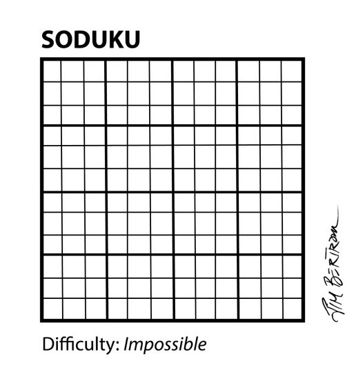 SODUKU - Difficulty: Impossible