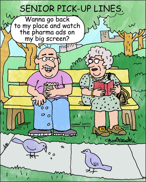Senior Pick-Up Lines
