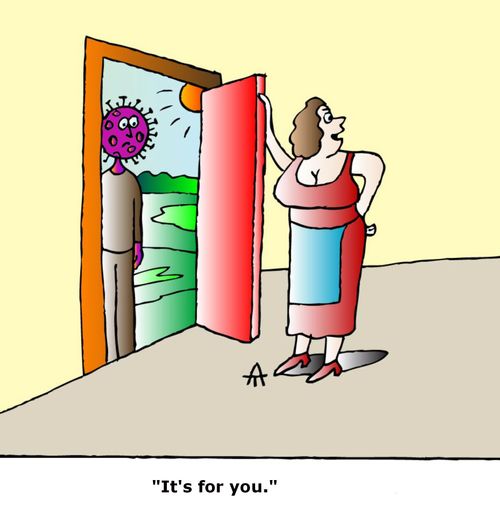 "It's for you."