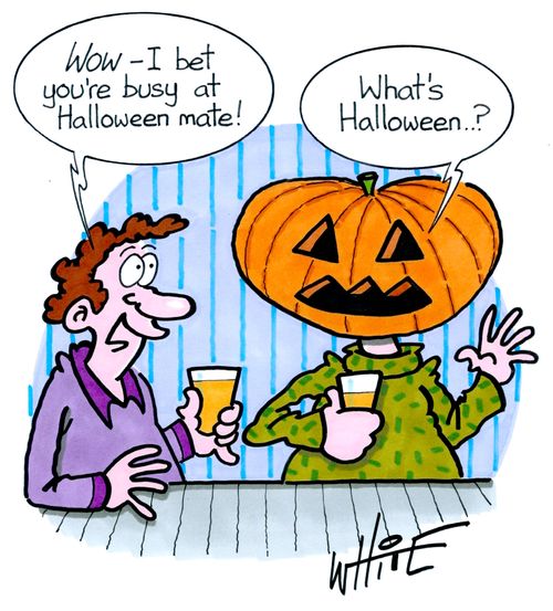 "What's Halloween..?"