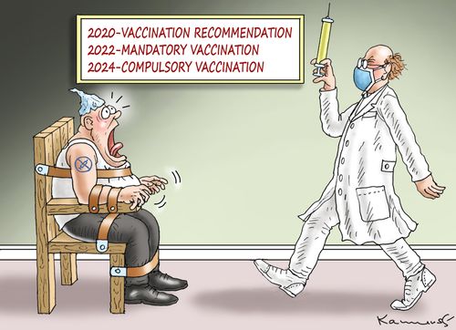 2020 - Vaccination Recommendation. . .2024 - Compulsory Vaccination