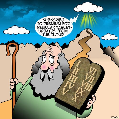 "Subscribe to premium for regular tablet-updates from the cloud."