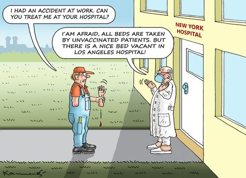 "I had an accident at work. Can you treat me at your hospital?"