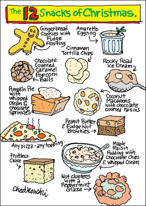 The 12 Snacks of Christmas