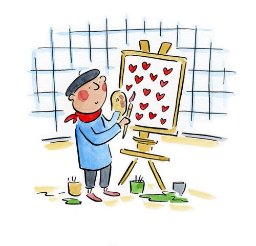 Romantic Painter