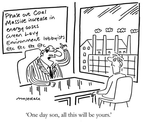 "One day son, all this will be yours."